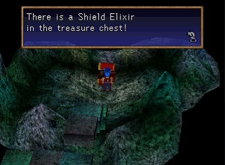 A Shield Elixir in a chest