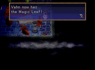 magic leaf in a chest