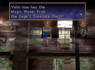 magic water from sages chest