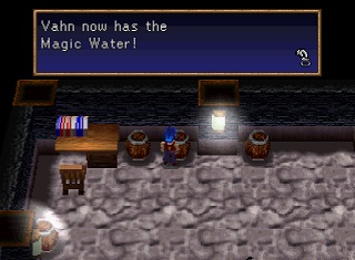 magic water in barrel