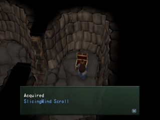 slicingwind scroll in chest