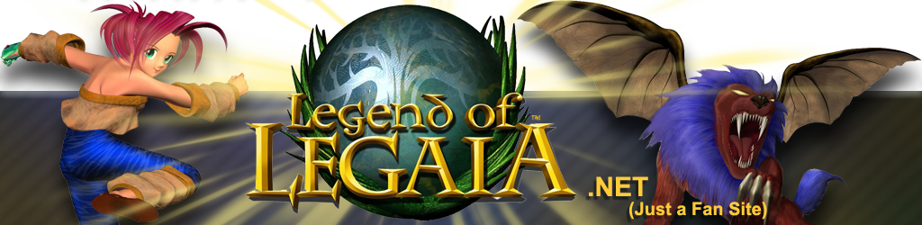 Logo for Legend of Legaia homepage